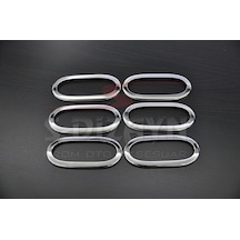 S-Dizayn Mercedes Sprinter W906 Krom Yan Reflektör Çerçevesi 6 Pr