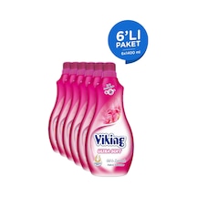 Viking Soft Konsantre Çamaşır Yumuşatıcısı Gül & Zambak 6 x 1400 ML