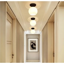 Mylights Modern Spor Tekli Tavan Avize Opal Beyaz Cam (537512406)