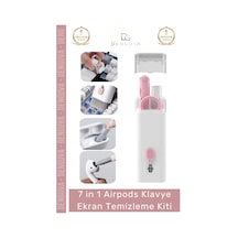 Temizlemekiti Çok Fonksiyonlu Güçlü Silikon Uçlu 7 İn 1 Airpods Klavye Ekran Temizleme Kiti