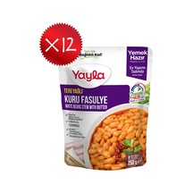 Yayla Yemek Hazır Tereyağlı Kuru Fasulye 250 Gr X12