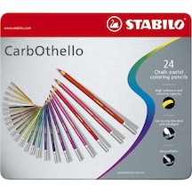 Stabilo Carbothello 24 Renk Metal Kutu