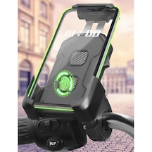 Apera Mt54 Motor Motosiklet Ve Bisiklet Telefon Tutucu Gidon Uyumlu Yük Siyah