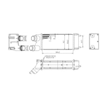 Turbo Radyatörü Peugeot Partner 1.6 Hdı 08- Mga-87112