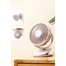 360 Dönen Taşınabilir Puset Fan Mandallı Kıskaçlı Model Bebek Arabası Araç İçi Fan Soğutucu Sessiz