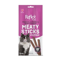 Plus Sterilised Adult Cat Stick Treats With Chicken&cranberry 15 Gr 100 G