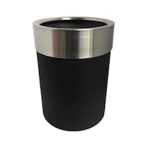 Rüzgar Yapay Çiçekçilik 40x30 Gümüş Saksı Siyah