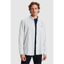U.s. Polo Assn. Erkek Nil Gömlek Basic 50320255-vr083 Nıl