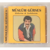 Müslüm Gürses Şiirlerim & Şarkılarım Cd Jelatininde Sıfır Cd