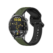 22mm İle Uyumlu Saatler İçin Çift Renkli Şerit Model 46mm Silikon Kordon Huaweı Watch Gt6 Pro/gt6/gt5 Pro/gt5/gt4/watch 4 Pro/gt3/gt3 Pro/gt2/gt2 Pro Diğer