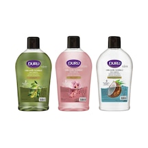 Duru Sıvı Sabun 1500 Ml X 3 Lü Karma Paket Zeytinyağı-hind.cevizi-kiraz