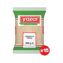 Yazar Osmancık Pirinç 15 x 900 G