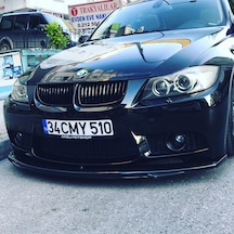Bmw E90 Ön Lip - Plastik - Parlak Siyah