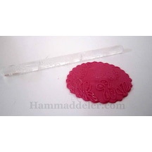 Kelebek Dekor Mini Merdane 16.5 Cm Diğer