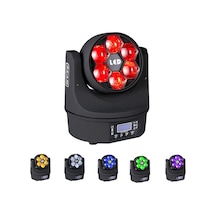Dj Pro Bee Eyes 6x15 Watt Rgb 4ın1 Moving Head Robot Işık