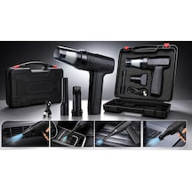 X10 Turbo Jet Fan 130000rpm Ultra Güçlü Motor Güçlü Vakum 4000 2 Mah Bataryalı Üflemeli