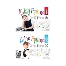 Kolay Piyano 1 - Kolay Piyano 2 - Sevinç Ereren - 2 Kitap Set