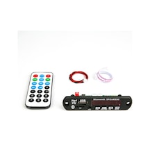 Mp3 Çözücü Modülü Sd Kart Girişi, Usb 2.0, Fm Radyo, Uzaktan Kumanda B Kalite