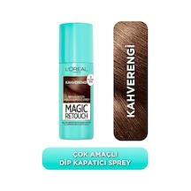 L'oreal Paris Magic Retouch Kapatıcı Kahverengi Saç Spreyi 75 Ml 7'li Avantaj Paketi Mıchu