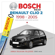 Bosch  Rear Renault Clio 2 1998 - 2005 Arka Silecek - H301