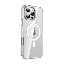 Joko Apple İphone 16 Pro Crystal Magsafe Kapak - Şeffaf 0.2M-Çok Renkli