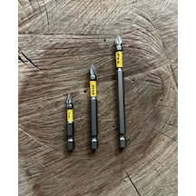 AZM PZ2*10CM MIKNATISLI YILDIZ BİTS UÇ PH2 UÇ VİDA SIKMA UCU 3PCS