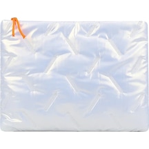 Awesomestore Sade 14 İnç Beyaz Su Geçirmez Laptop Çantası Hafif Işıl Işıl İç Kılıf Beyaz