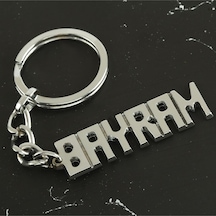 Bayram - 631 - - Nazblsmm - İsimli Anahtarlık Çok Renkli