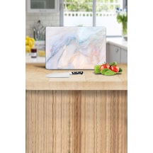 20X30 Cm Ezgi Desenli Cam Kesme Tahtası