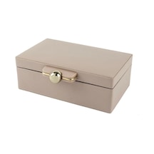 Mikasa Moor Rex Pembe Deri Gold Kulplu Kutu 27x20x9cm