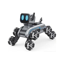 Oyuncak Uzaktan Kumandalı Bilekten Kontrol 8 Teker Buharlı Şarjlı 2.4g Rc Köpek Robot Araba Çoc