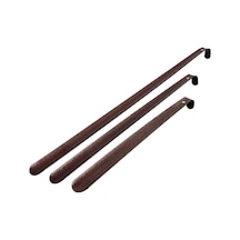 Metal Ayakkabı Çekeceği - Kahverengi - 65 Cm Çok Renkli