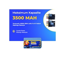 Proscenic 811se 3500 Mah 14.4v Robot Süpürge Batarya