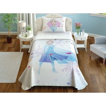 Taç Lisanslı Pike Takımı D. Frozen 2 Elsa Queen 120X200 Tek Kişilik 7694584360425