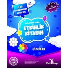 Kolaydan Zora Etkinlik Kitabım - Çizgiler - Ndcj-637412