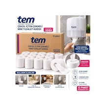 Tem İçten Çekmeli Mini Cimri Tuvalet Kağıdı 12 Li - 938783506