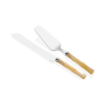 Rivadossi Bamboo Krem Pasta Servis Seti