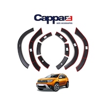 Dacia Duster Çamurluk Dodik Seti Uv Katkılı Abs Mat Siyah 8 Parça 2018 Ve Sonrası