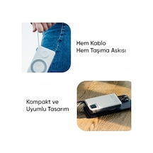Taşınabilir Pil Şarj Cihazı, Lcd Ekran İle Pratik Kullanım 30.000 Mah