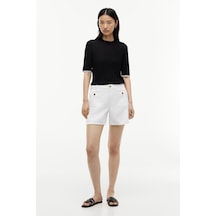 Tommy Hilfiger Lyocell Sılk C-nk Ss Swtr Kadın Siyah Kazak - Ww0ww51054