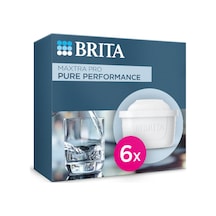 BRITA MAXTRA PRO Pure Performence Yedek Su Arıtma Filtresi, 6'lı