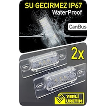 Volkswagen Vw Touareg 7l 7p 2002-2010 Canbus Led Plaka Aydınlatma Ledi Lambası