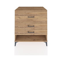 Kronos Şifonyer 3 Çekmeceli 88x59x96 Çam-çam Çam