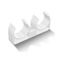 Mey İthalat Pvc Boru Pprc Çiftli Kelepçe 32 Mm 10 Adet