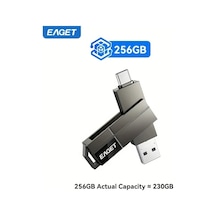 Motion003 Eaget Cf33 Usb3 2 Flash Bellek 256gb Tip C Ve Usb 3 2 120mb S İphone Uyumlu Android Mac