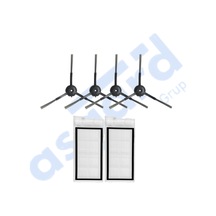 Roidmi Eve - Eve Plus Uyumlu 4 Yan Fırça 2 Filtre Pkt-iasgf0000663
