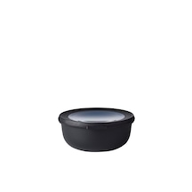 Mepal multi bowl cirqula round saklama kabı 750 ml-nordic black