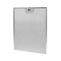 Davlumbaz Filtresi, 25,3x30 Cm, Aspiratör Tel Filtre, Önkısım Tek, Arka Kısım Tırnaksız, 004312 Standart