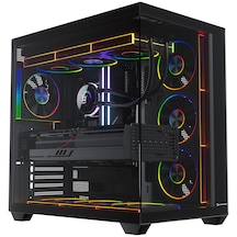 Gamepower Warcry Ravora 7xargb Fanlı Gaming Oyuncu Akvaryum Kasa Powersız