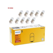 10 Adet Philips Uyumlu R5w 5watt 67 Standart Ampul 12821c1